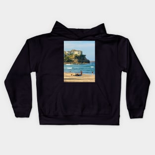 Queenscliff Beach, Sydney, NSW, Australia Kids Hoodie